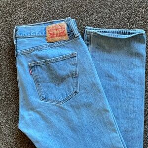 Levi's Light Blue Straight Jeans
